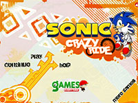 Игра Sonik the Hedgehod сумасшедший заезд Игра Sonik the Hedgehod сумасшедший заезд